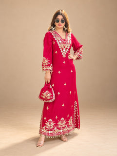 Rani Sitara Embroidered kaftan