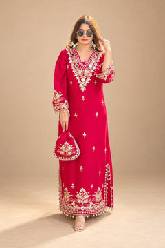 Rani Sitara Embroidered kaftan