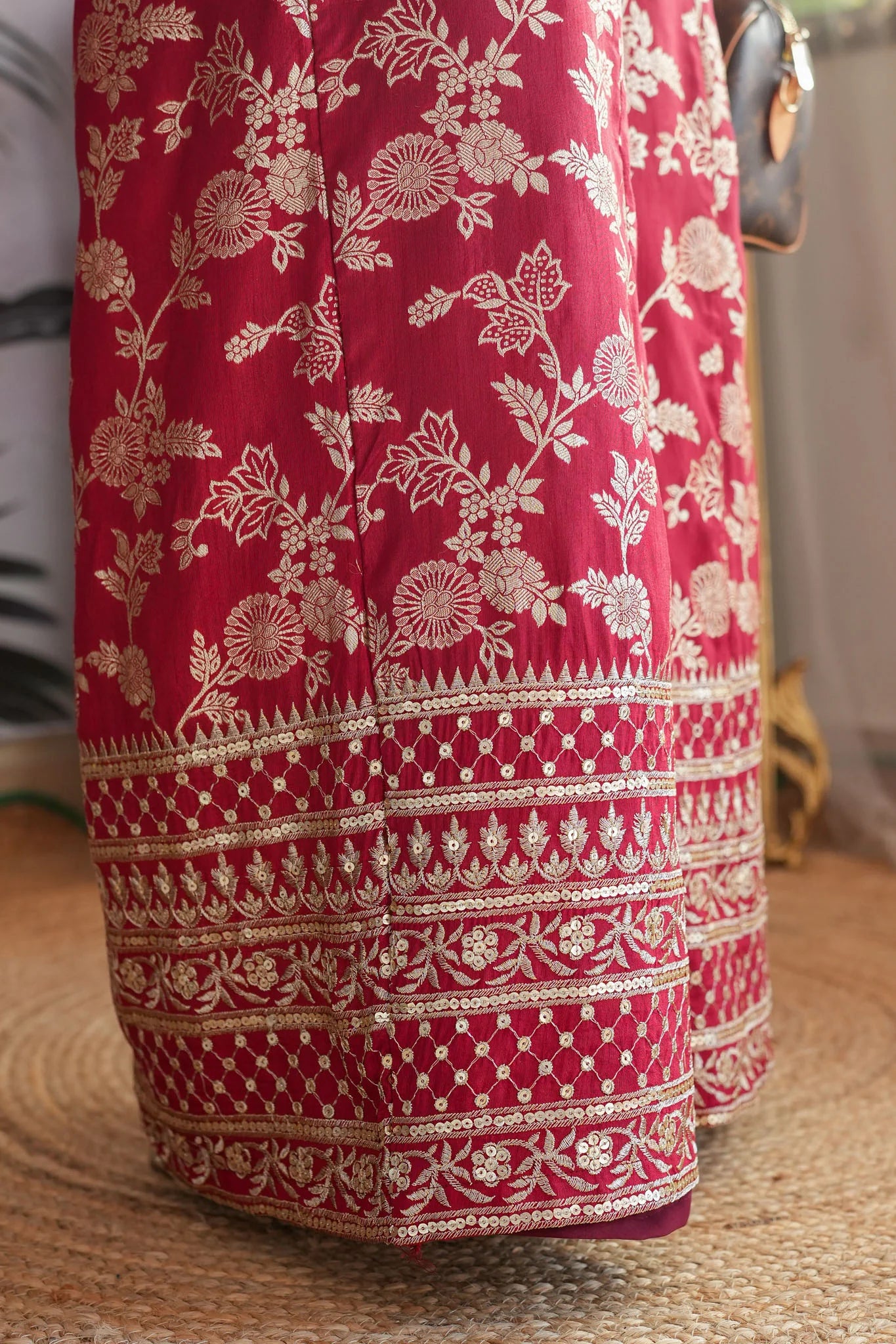 Brocade Embroidered Co-Ord Set