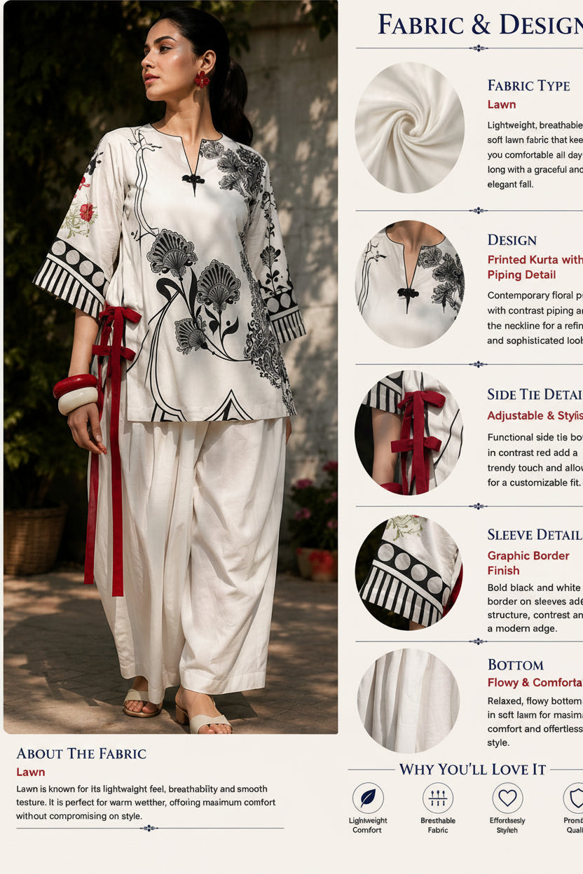 Ivory Farshi Salwar Set