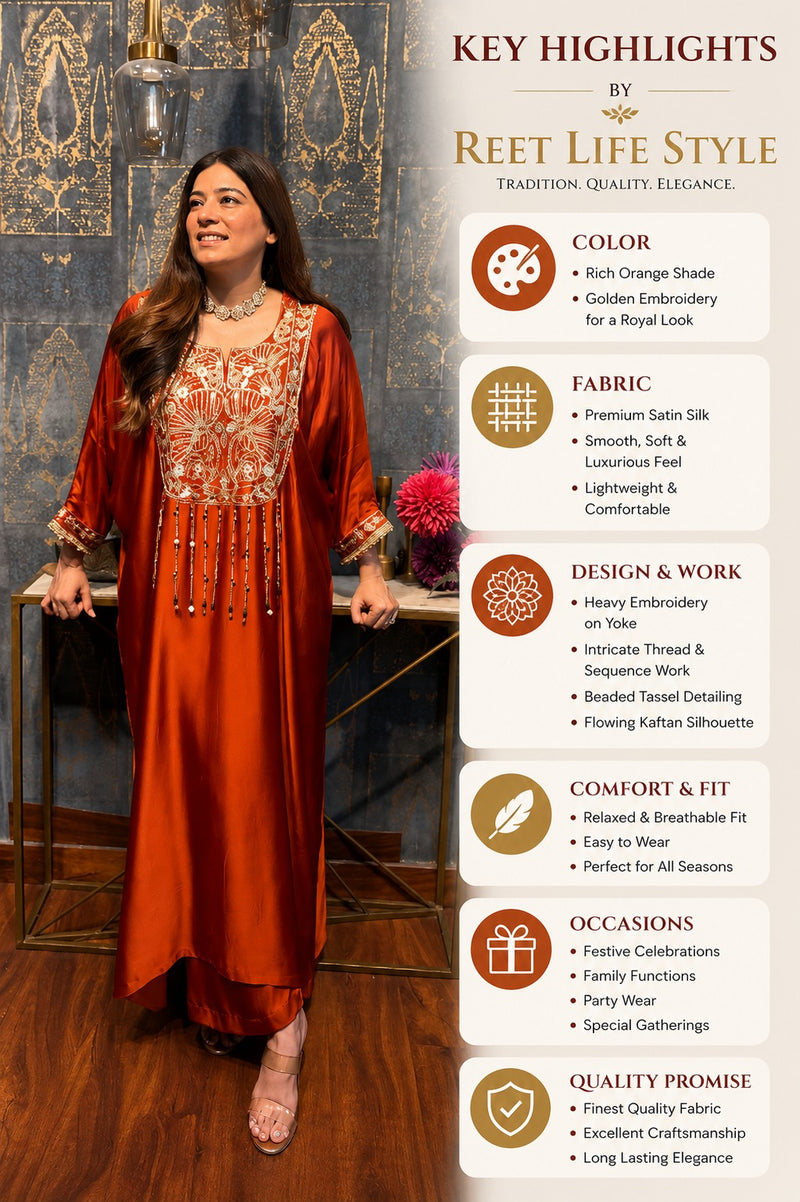 Premium Designer Kaftan Set
