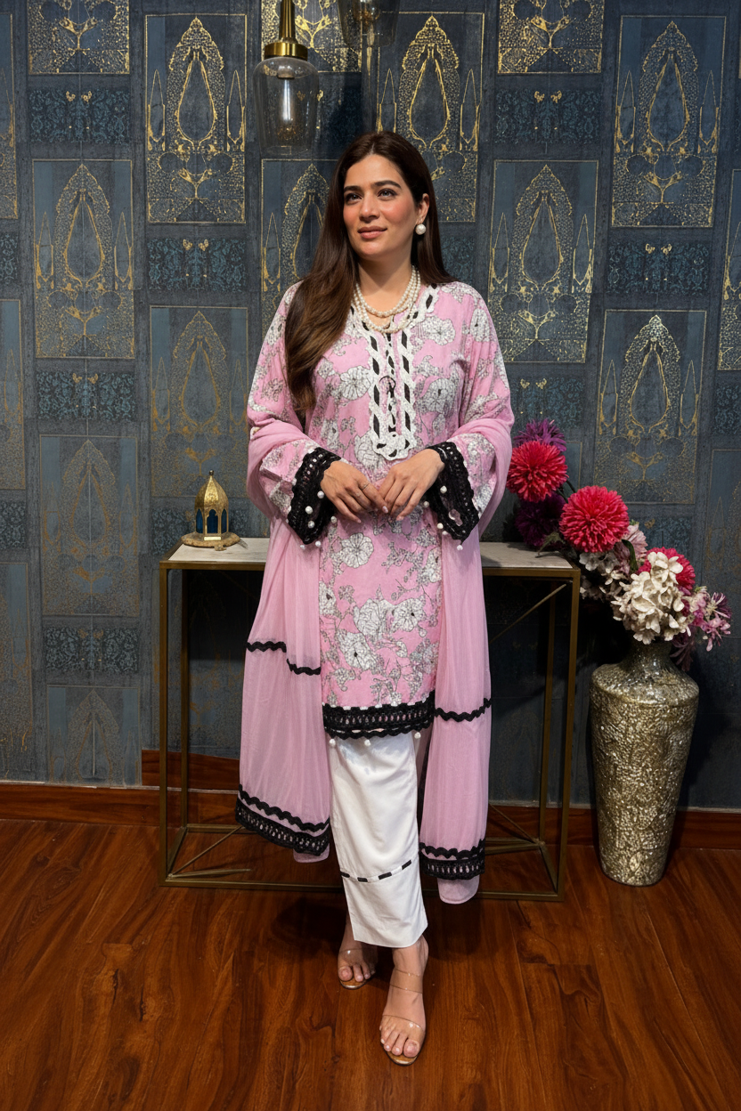Designer Ethnic Wear Pakistani Suit Set