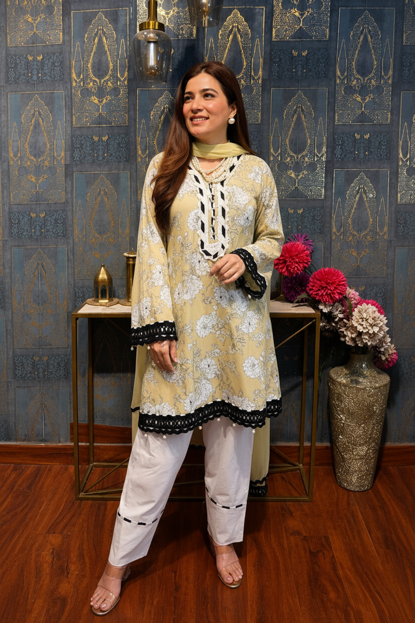 Designer Ethnic Wear Pakistani Suit Set