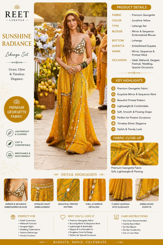 Noor Gulband Bandhani Mirror Work Suit Set