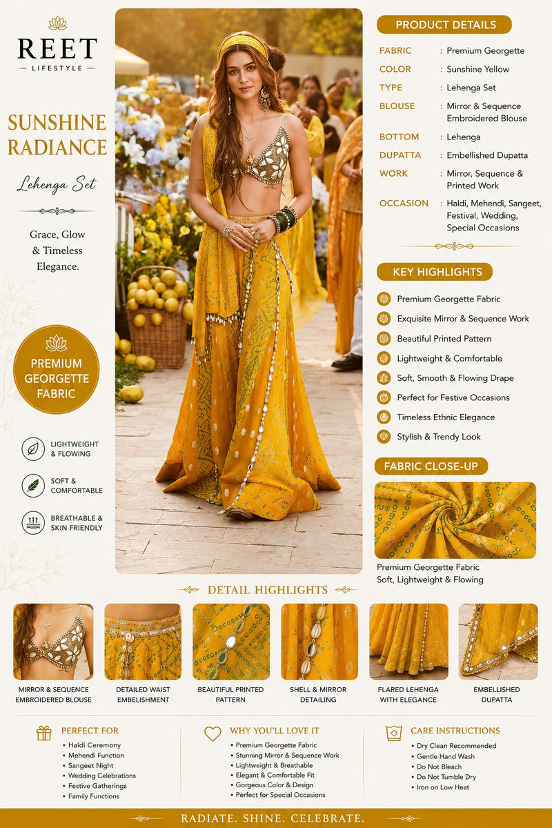 Noor Gulband Bandhani Mirror Work Suit Set