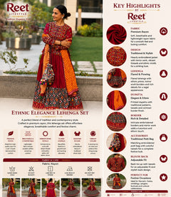 Rangmahal Bandhani Chaniya Choli Set
