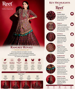 Rajraas Rangrez Royal Kutchi Lehenga Choli