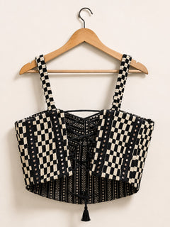 Zariya Loom Corset Blouse