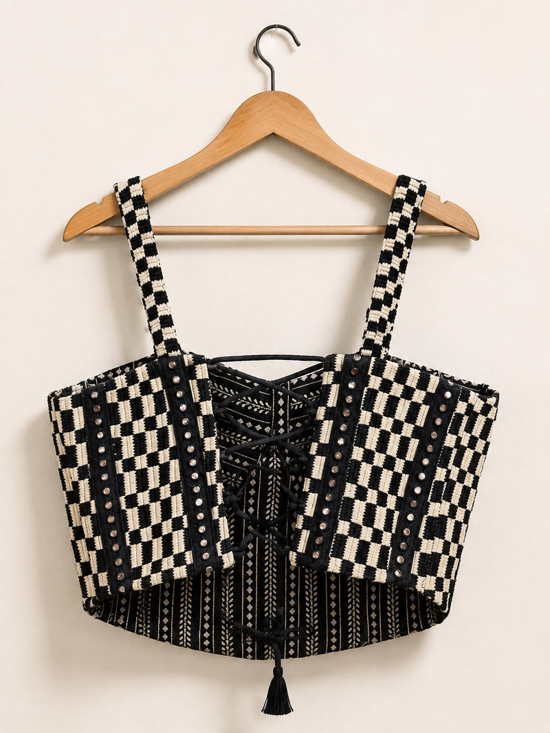 Zariya Loom Corset Blouse