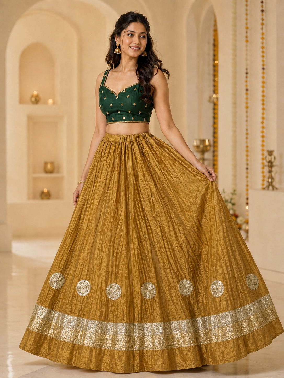 Zariya Garba Chakri Skirt only