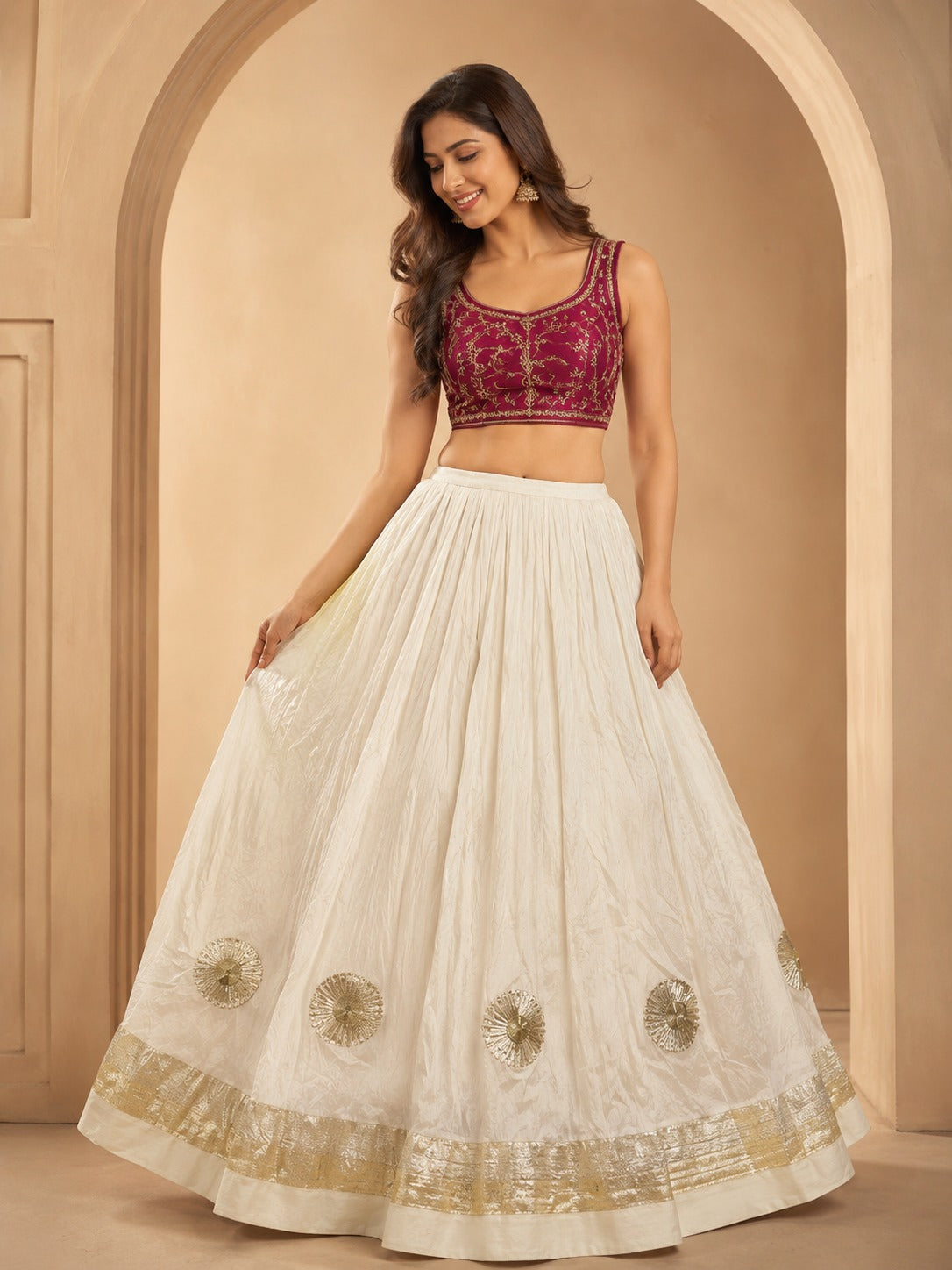Zariya Garba Chakri Skirt only