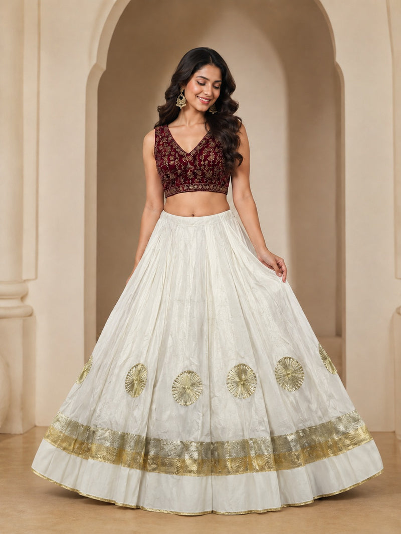 Zariya Garba Chakri Skirt only