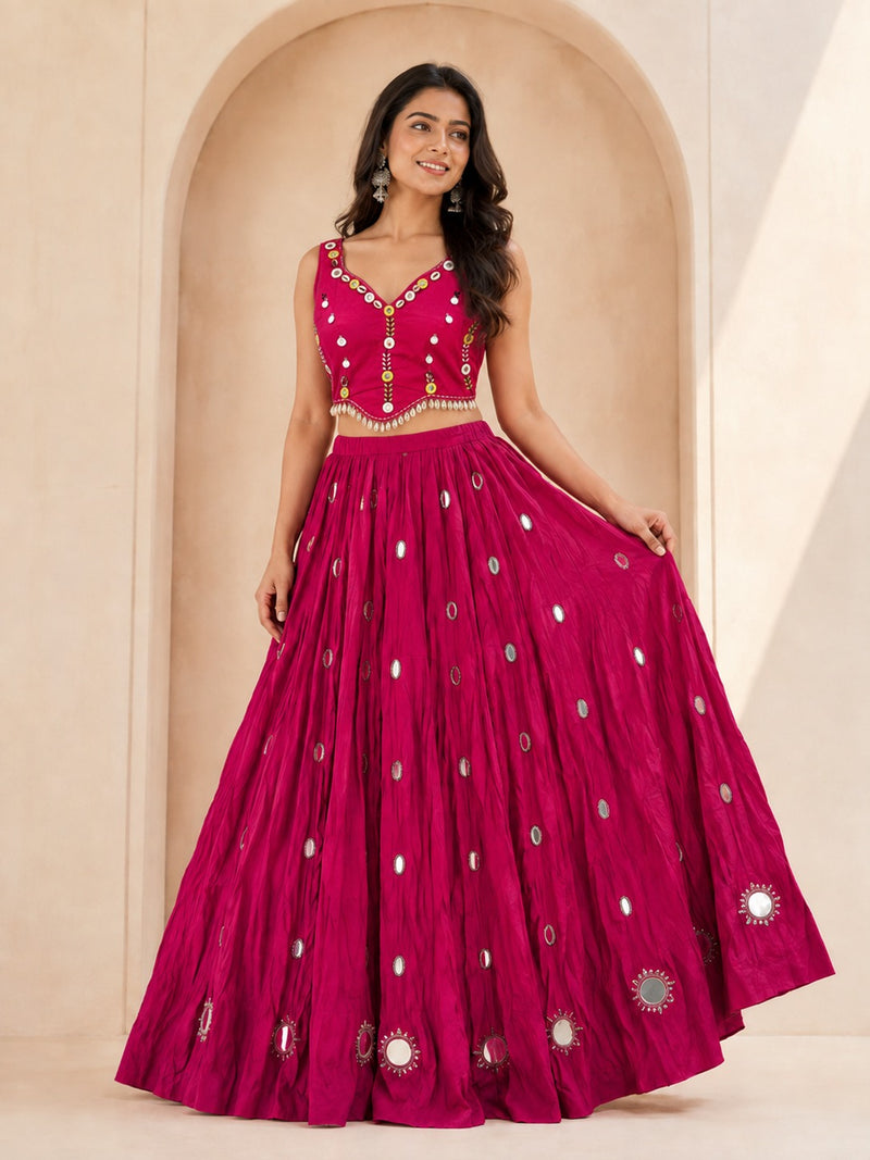 Ruhani Mirror Navratri Festive Skirt
