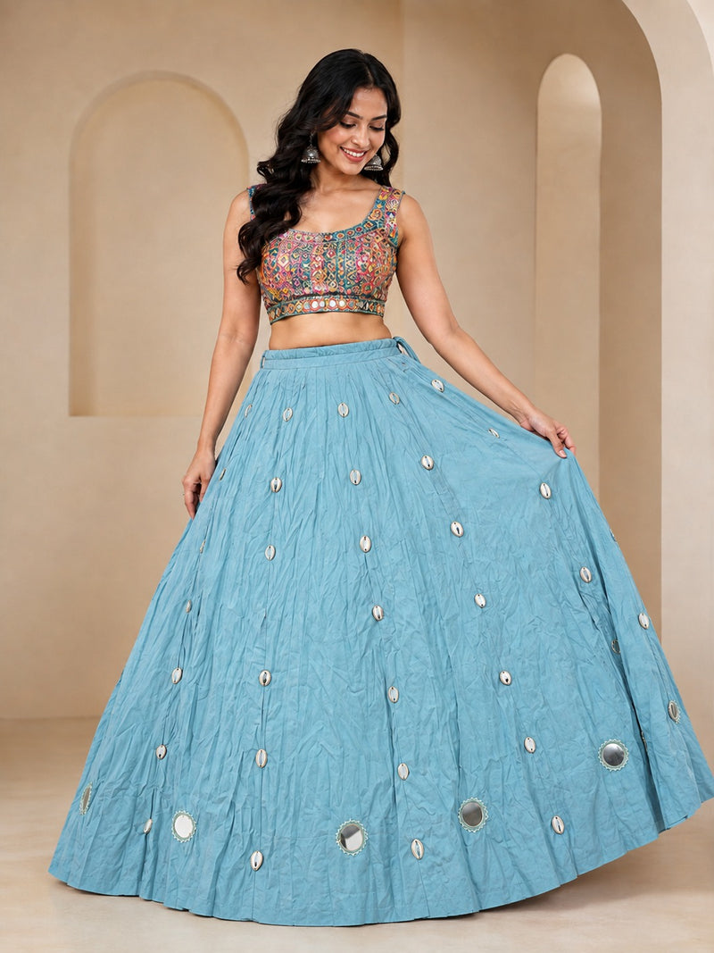 Ruhani Mirror Navratri Festive Skirt