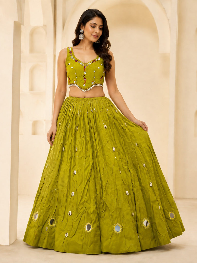 Ruhani Mirror Navratri Festive Skirt