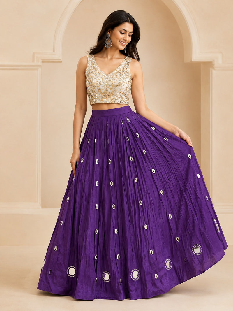 Ruhani Mirror Navratri Festive Skirt
