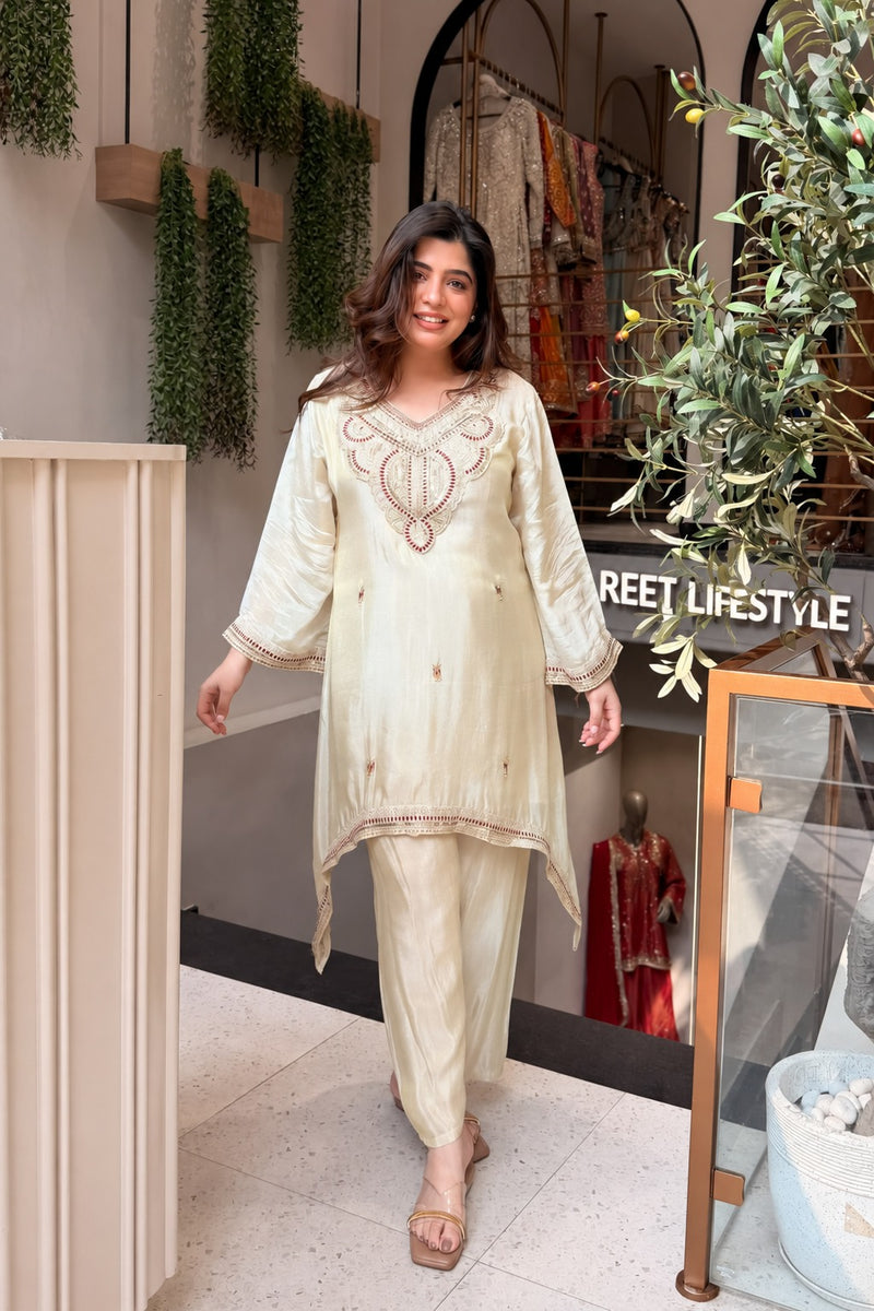 Sunehri Dusk Embroidered Co-ord Set