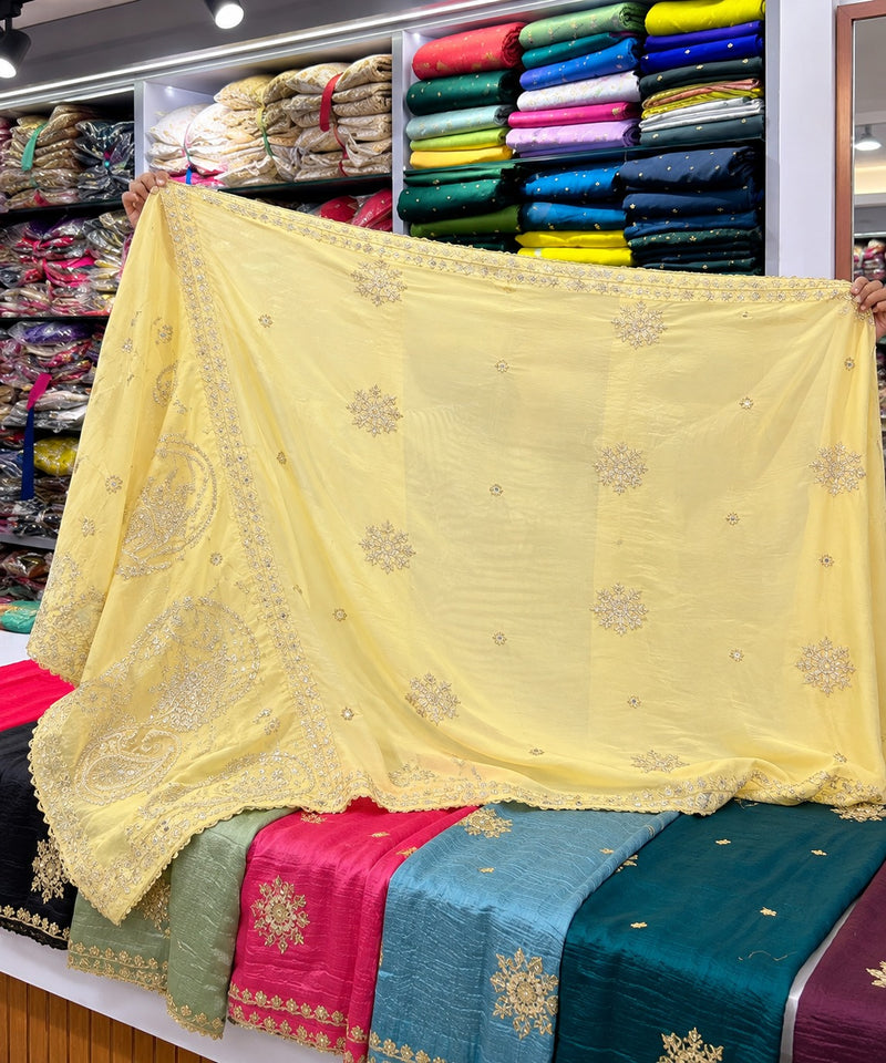Gul-e-Zar Emerald Dupatta