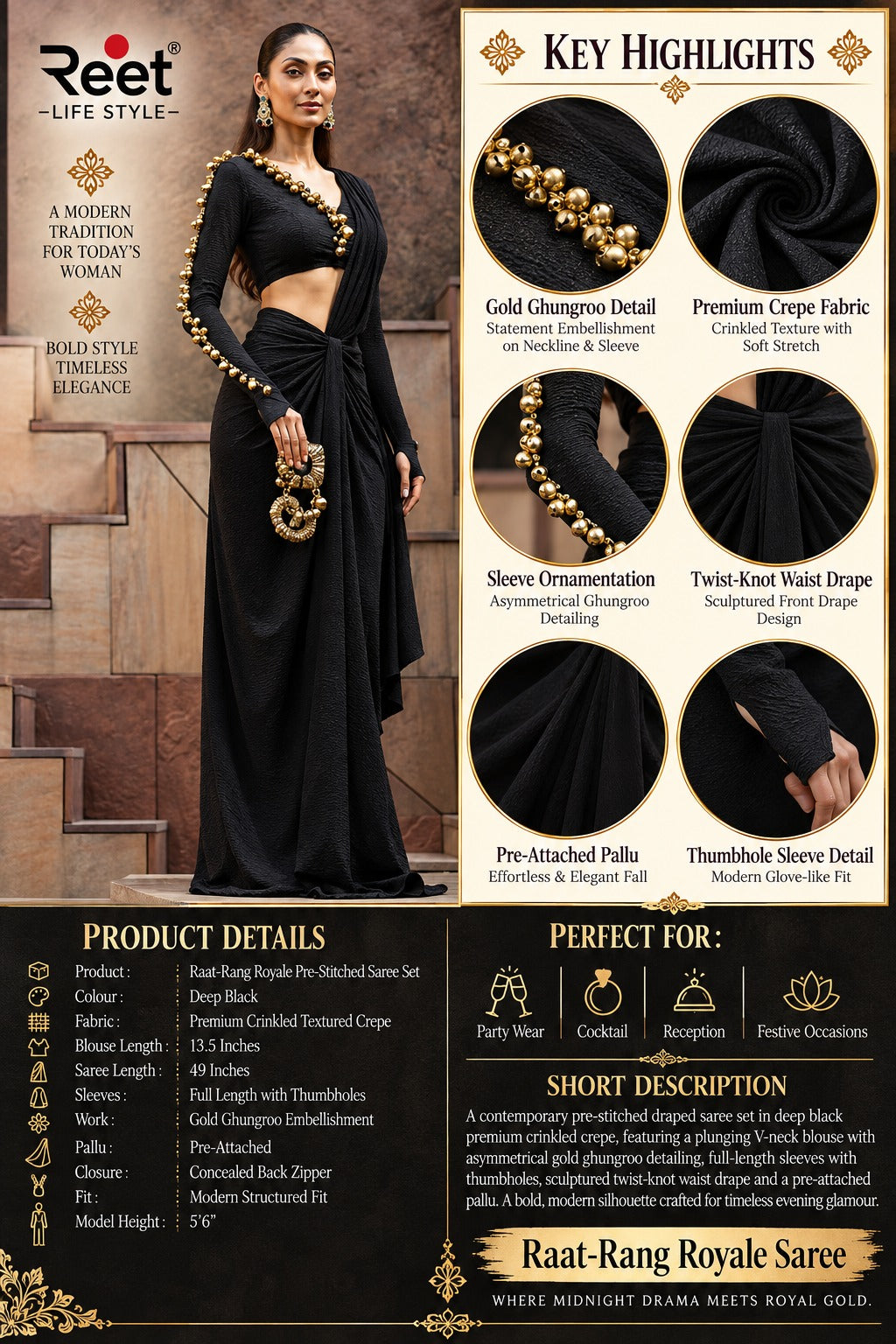 Raat-Rang Royale Saree