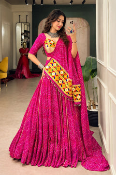 Bandhani Rang Royale Lehenga