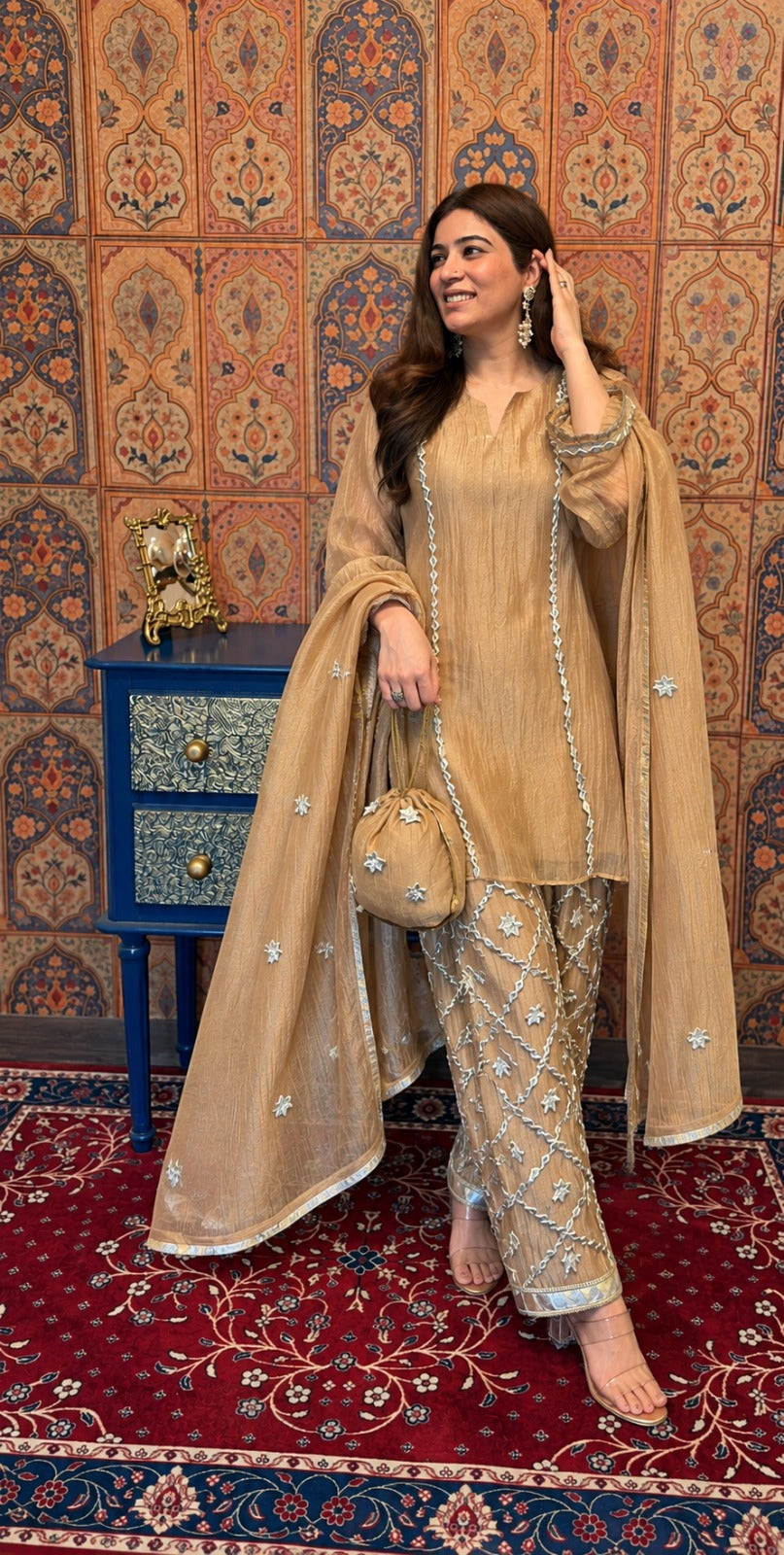 Meherbaan Noor Embroidered Set