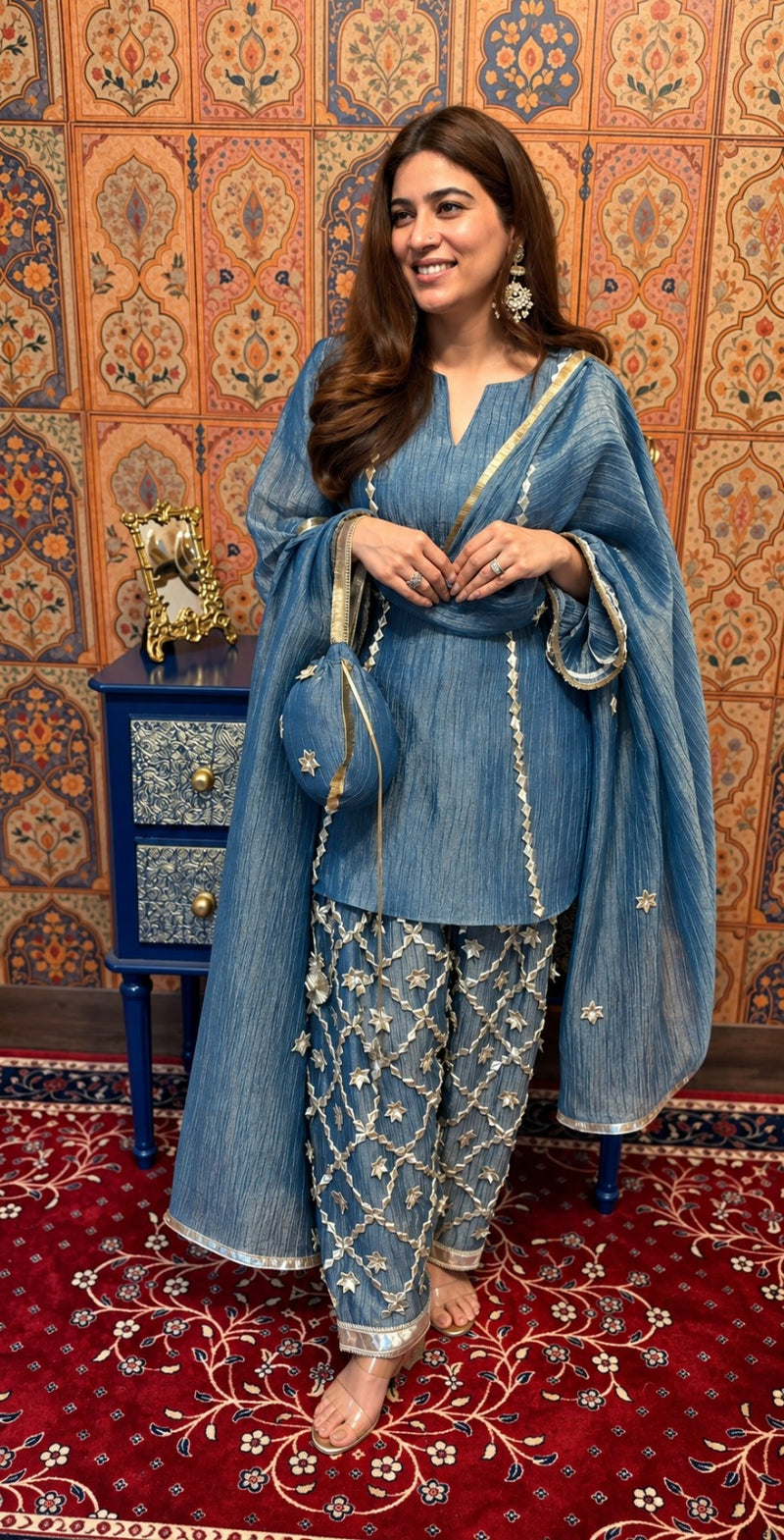 Meherbaan Noor Embroidered Set