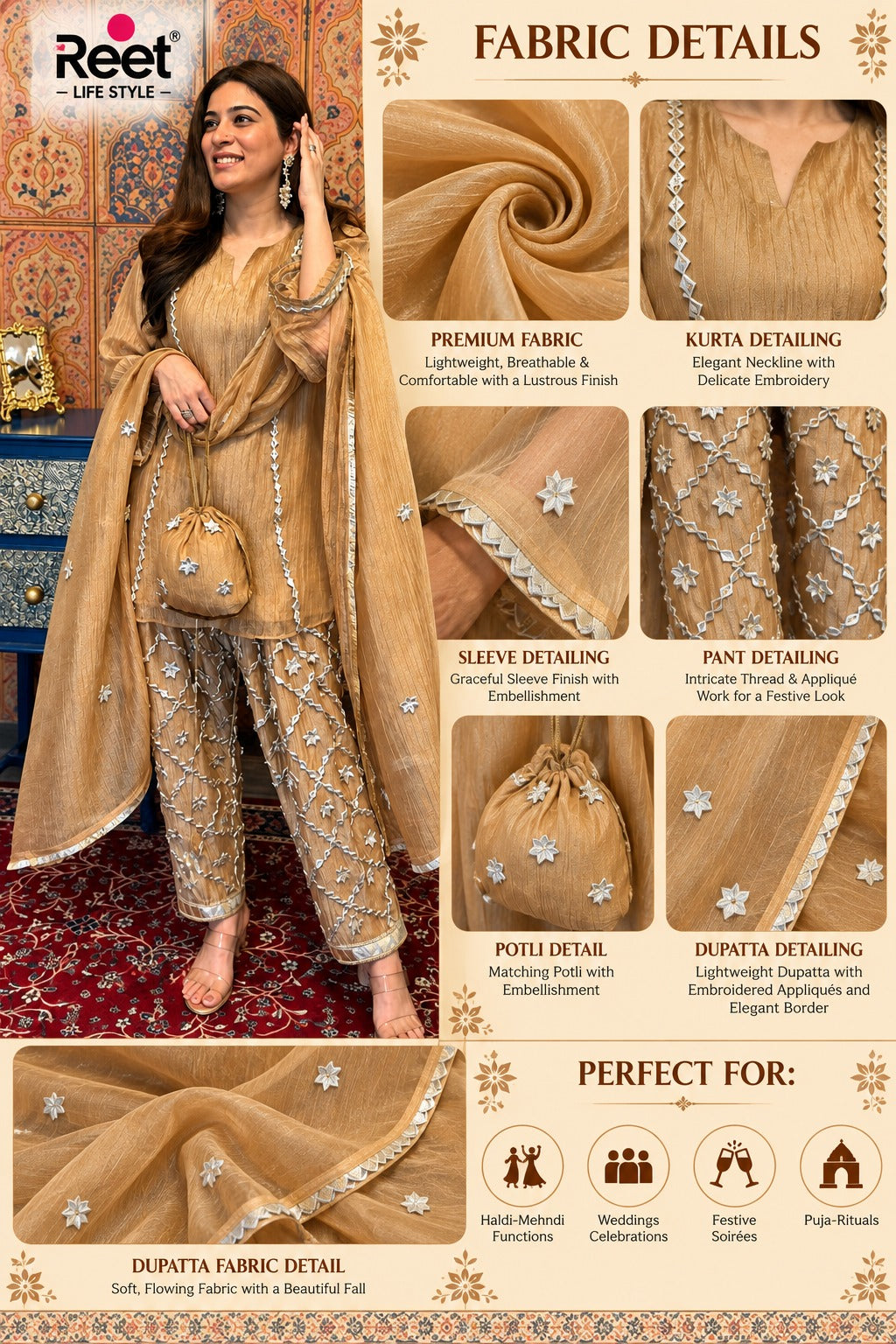 Meherbaan Noor Embroidered Set