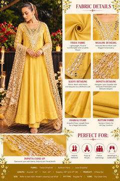 Kanchan Riwaayat Embroidered Anarkali