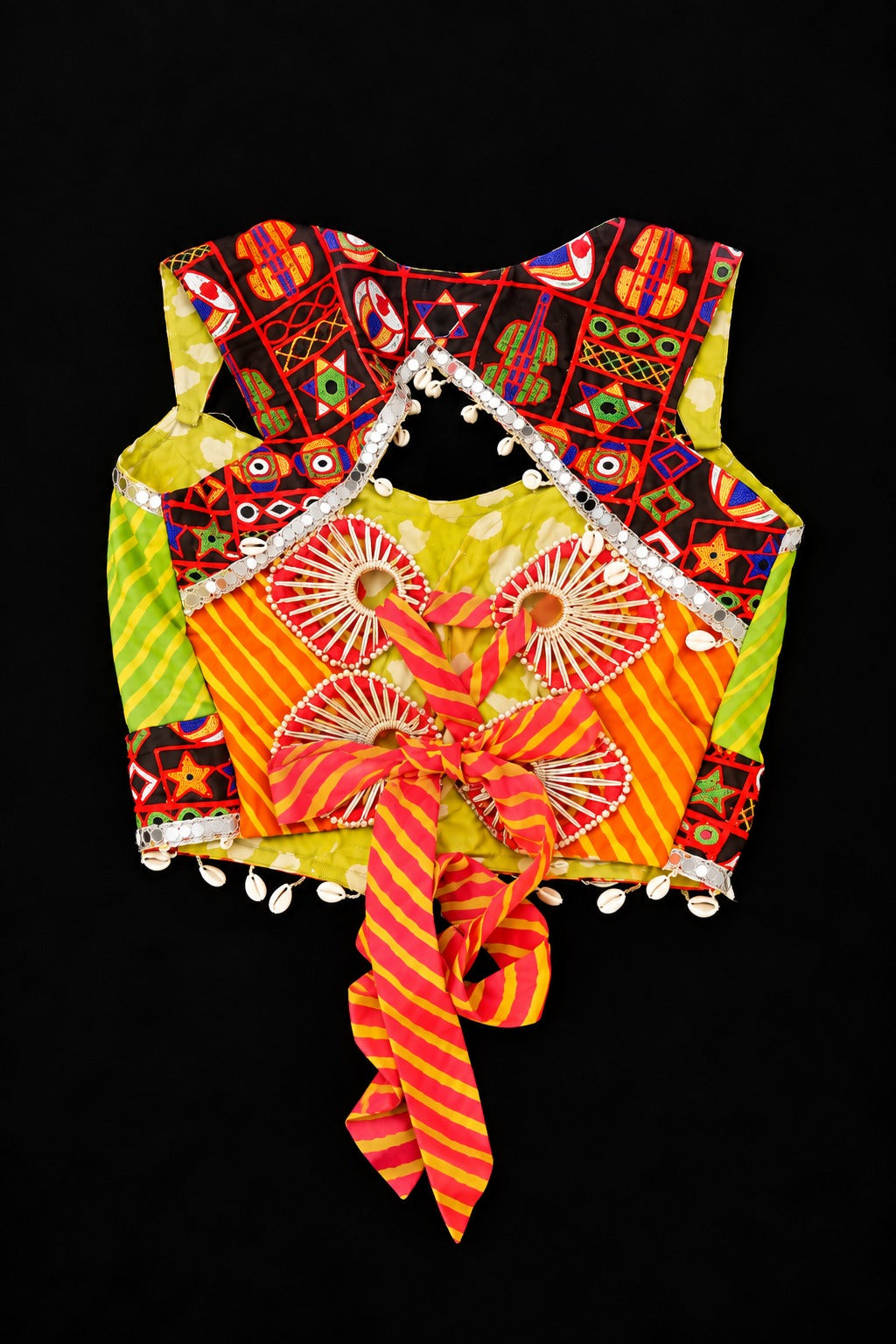 Phooljhadi Folk Festive Blouse Only