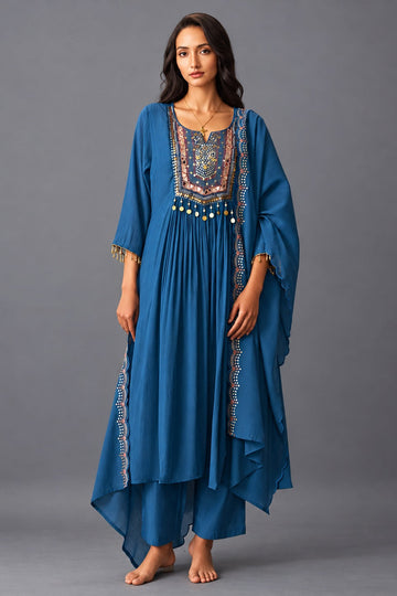 Neel Jharokha Embroidered Kurta Set