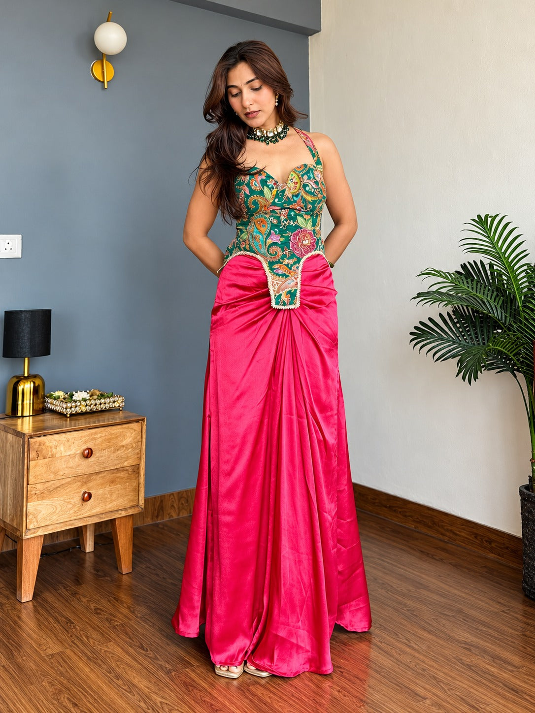 Gulnaar Rebel Corset Drape Set