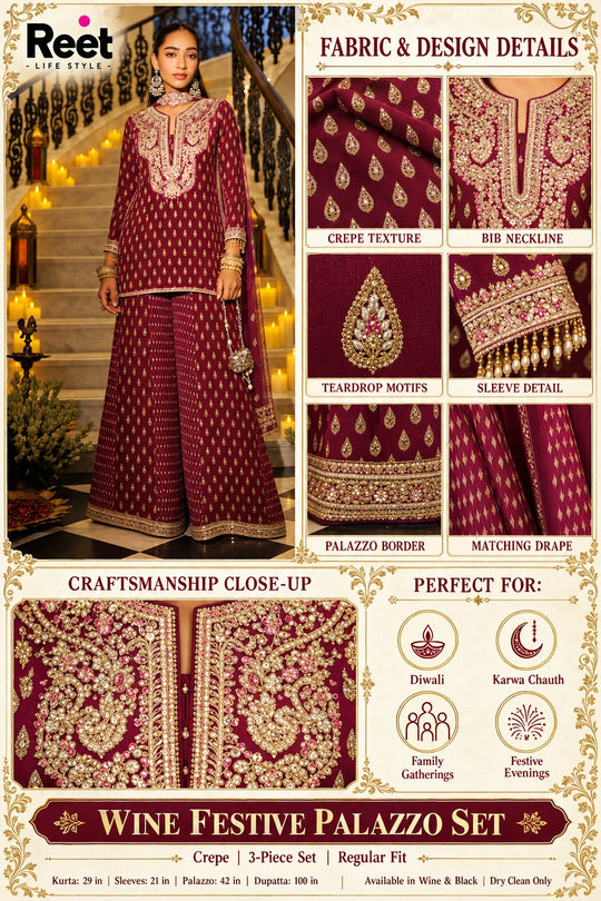 Mehrunisa Darbar Embroidered Sharara Set