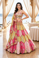 Gulabi Sunehri Dream Lehenga Set