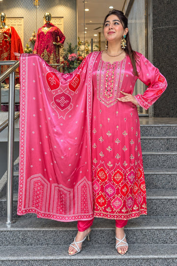 Rangrez Rani Embellished Kurta Set