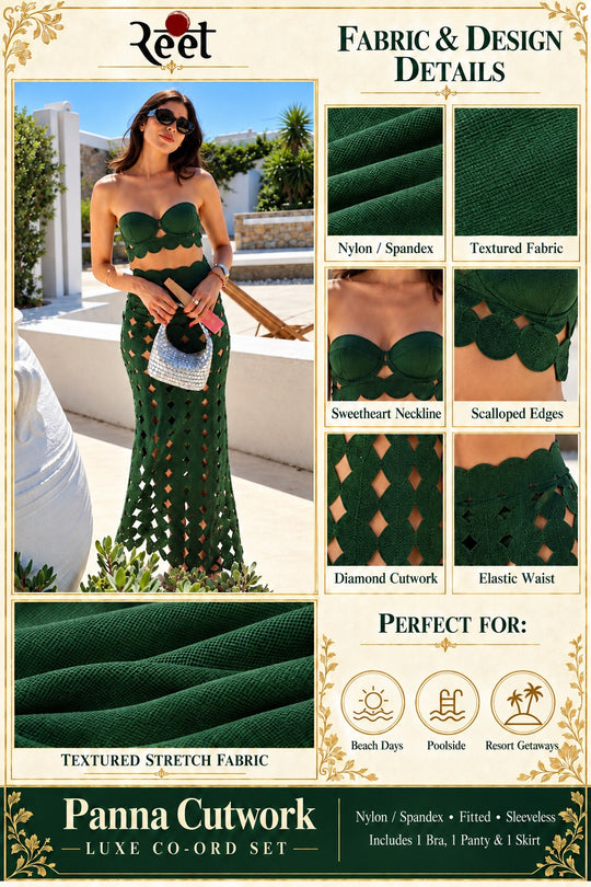 Panna Cutwork Luxe Co-ord Set