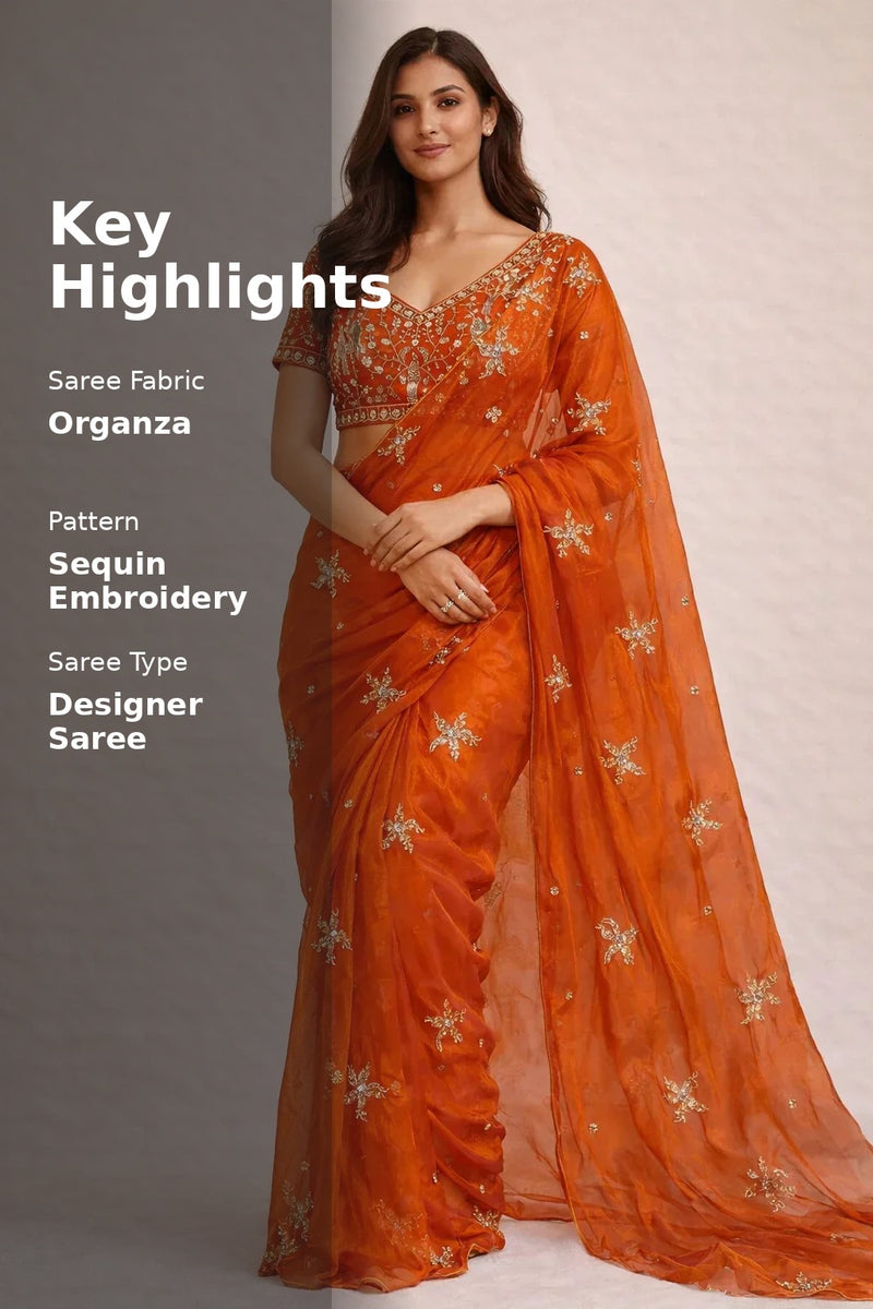 Rangmahal Ready-to-Wear Saree with Blouse
