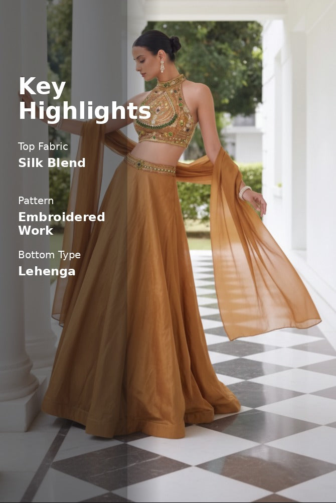Met Gala-Inspired Amethyst Couture Lehenga