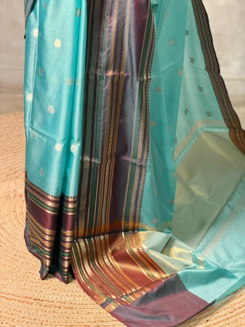 Kesar Royale Silk Semi Banarasi Saree