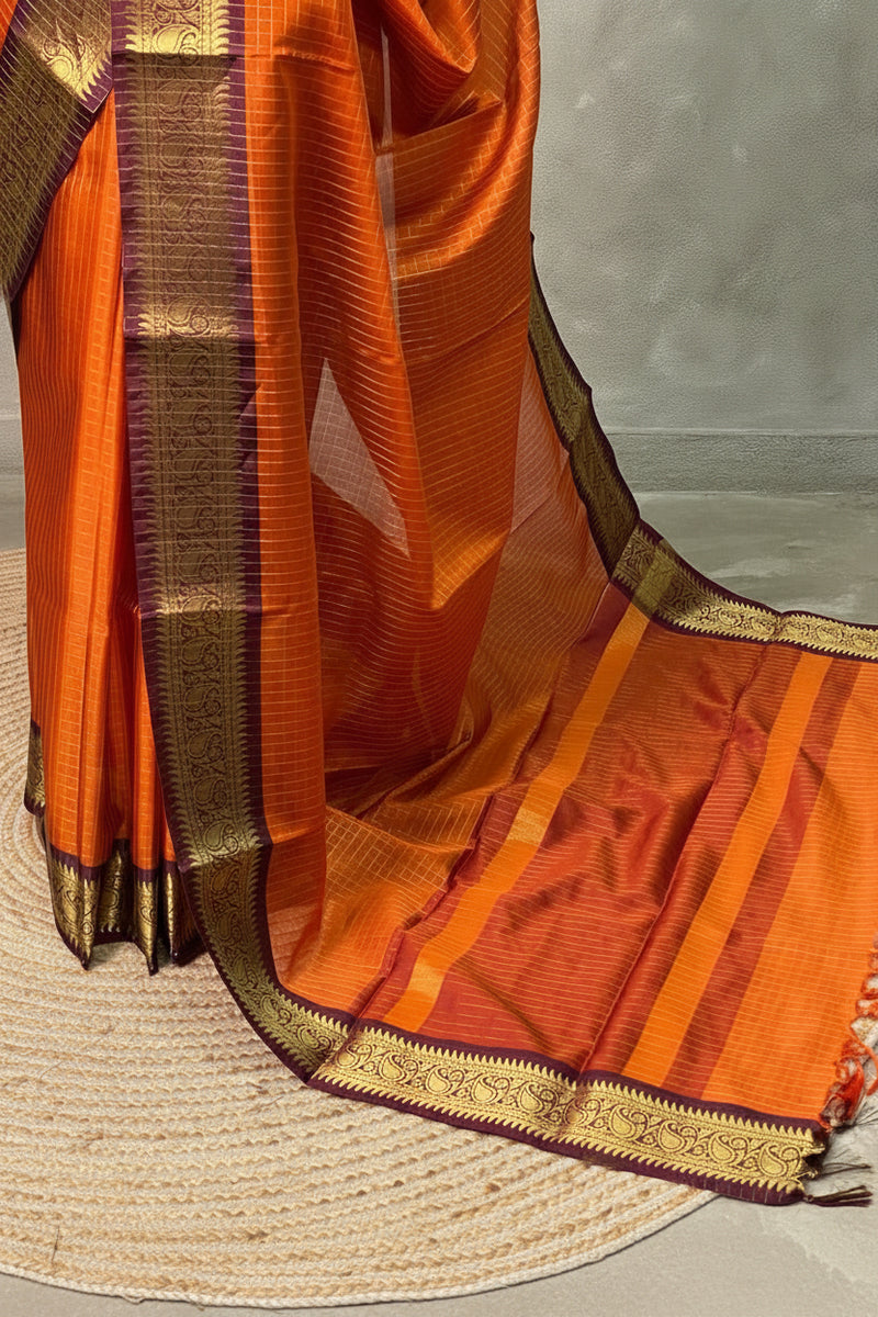 Kesar Royale Silk Semi Banarasi Saree