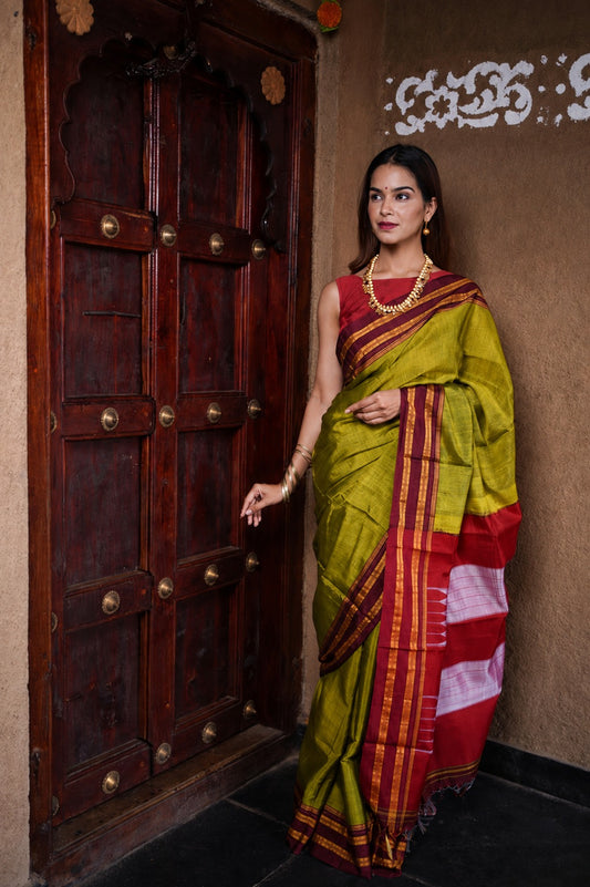 Sutrika Ilkal Heritage Saree