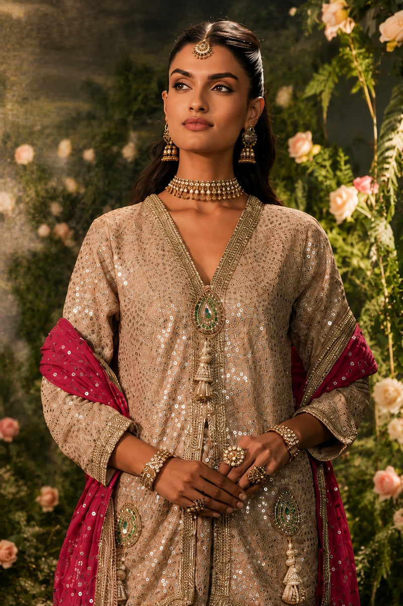 Regal Spark Indo-Western Lehenga