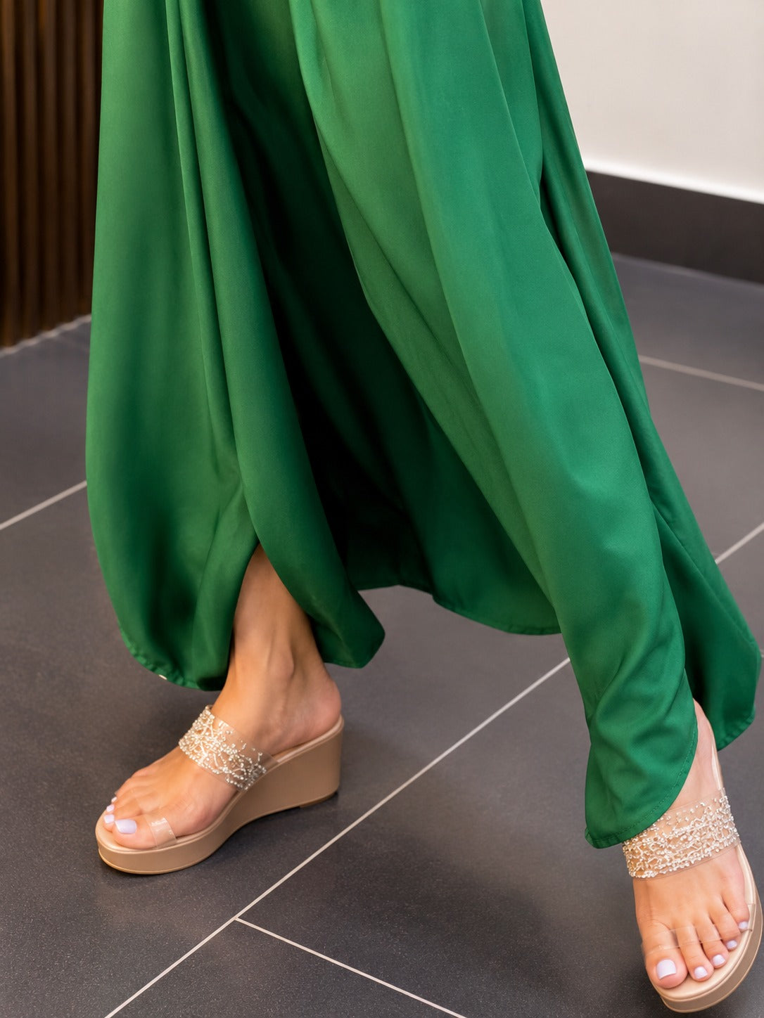 Emerald Muse Farshi Suit Set