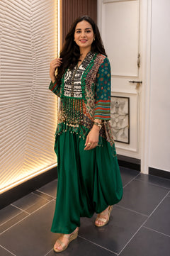 Emerald Muse Farshi Suit Set