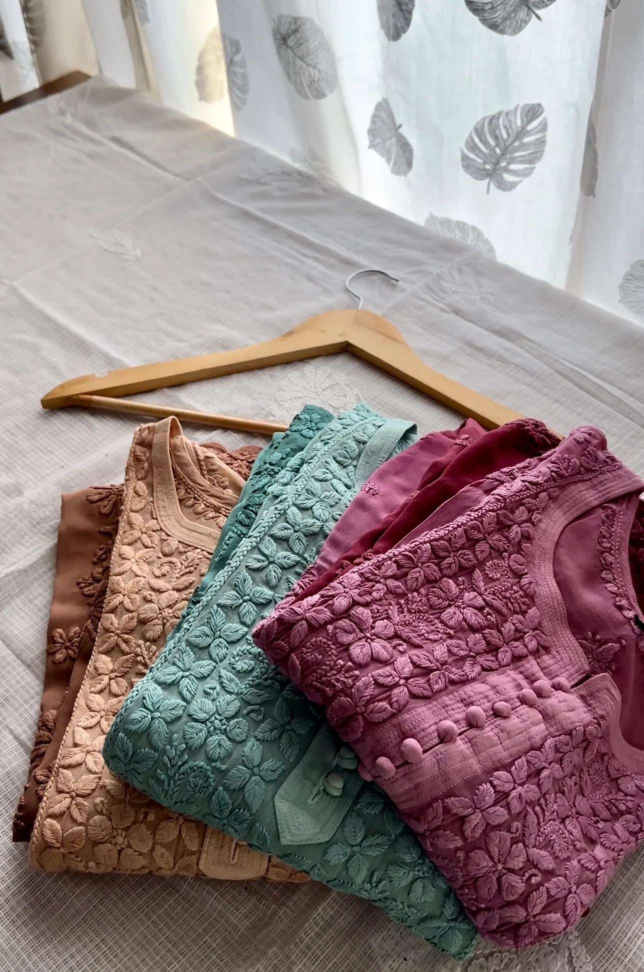 soft georgette kurtas for women