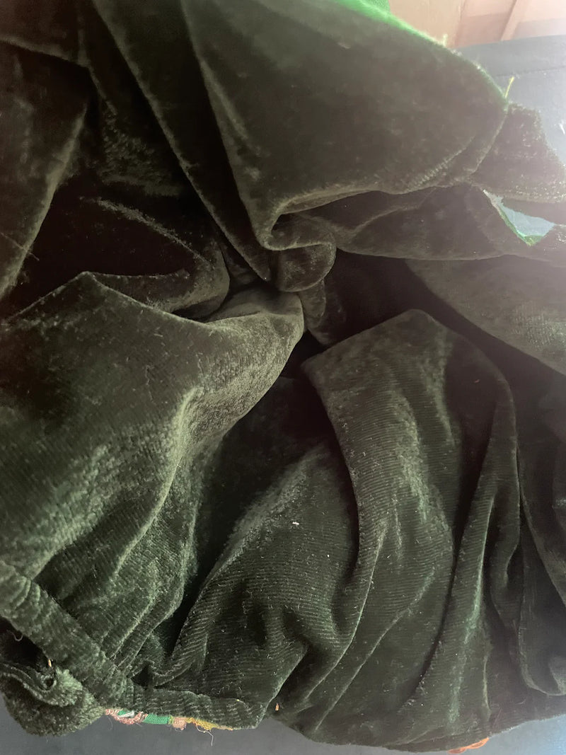 Green Bandhini Ethnic Boho Bag