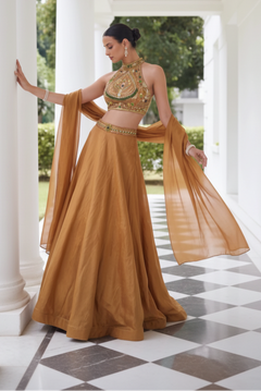 Met Gala-Inspired Amethyst Couture Lehenga