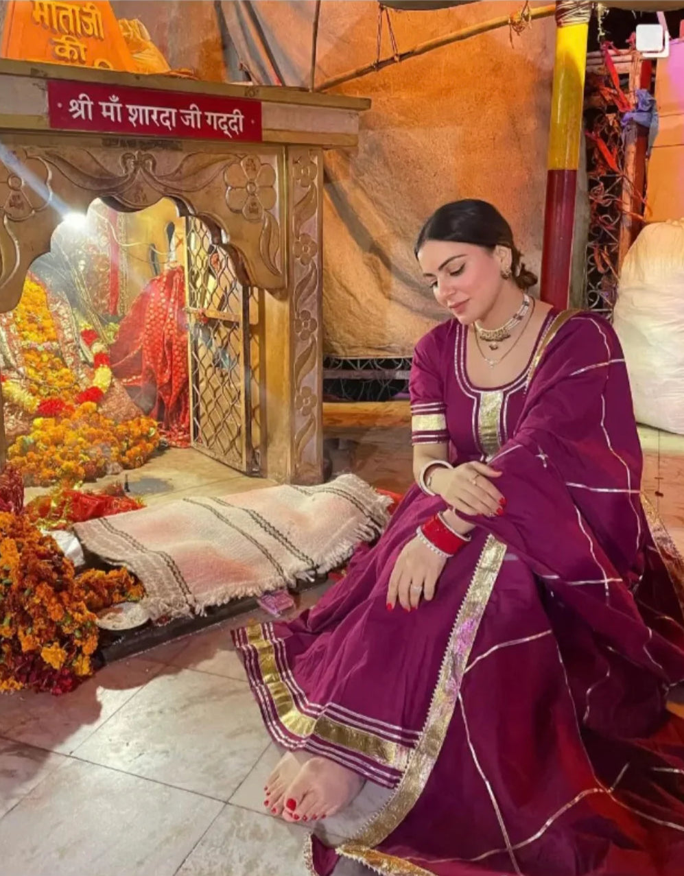 Wedding Anarkali set