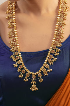 Kolhapuri Mohan Saaj Jewellery Set