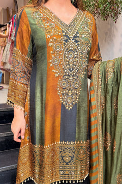 Ethnic Farshi Salwar Set with Dupatta