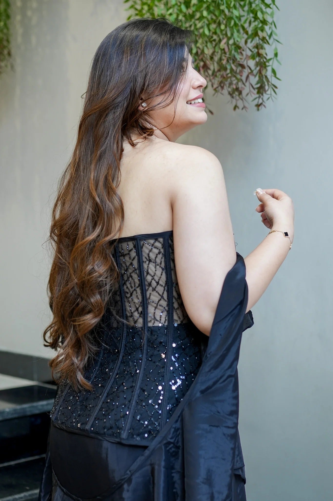 Graceful Embroidered Indowestern Outfit